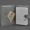 Обложка для паспорта из кожи 3.0 (серая)