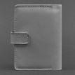 Обложка для паспорта из кожи 3.0 (серая)