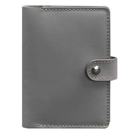 Обложка для паспорта из кожи 3.0 (серая)