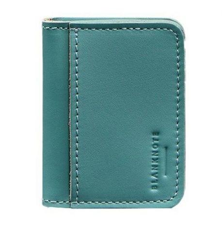 Шкіряна обкладинка для прав або id-паспорта 4.0 (бірюзова)