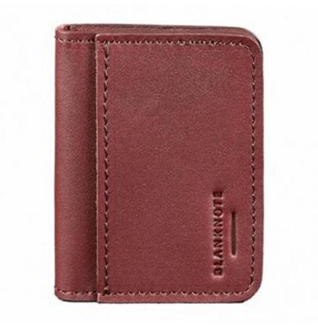 Шкіряна обкладинка для прав або id-паспорта 4.1 з гербом України (бордова)