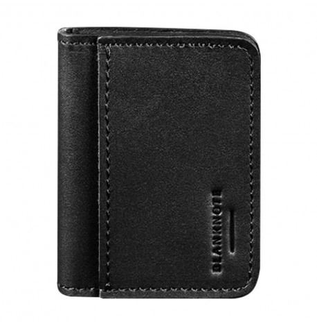 Шкіряна обкладинка для прав або id-паспорта 4.0 (чорна), шкіра Krast