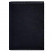 Обкладинка для паспорта зі шкіри 1.2 (темно-синя) шкіра Krast