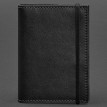 Обкладинка для паспорта зі шкіри 1.0 (чорна) шкіра krast