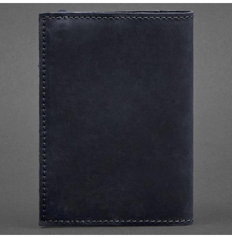 Обкладинка для паспорта зі шкіри "Нічне небо"