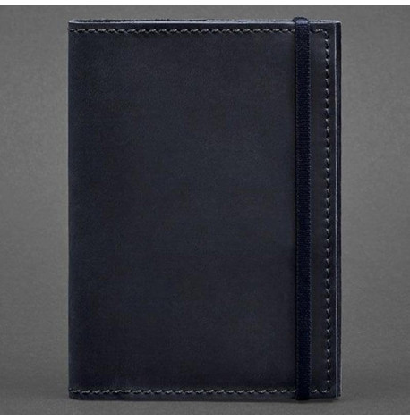 Обкладинка для паспорта зі шкіри "Нічне небо"