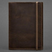 Обложка для паспорта из кожи 1.0 (темно-коричневая)