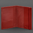 Обкладинка для паспорта зі шкіри 1.0 (червона)