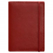 Обкладинка для паспорта зі шкіри 1.0 (червона)