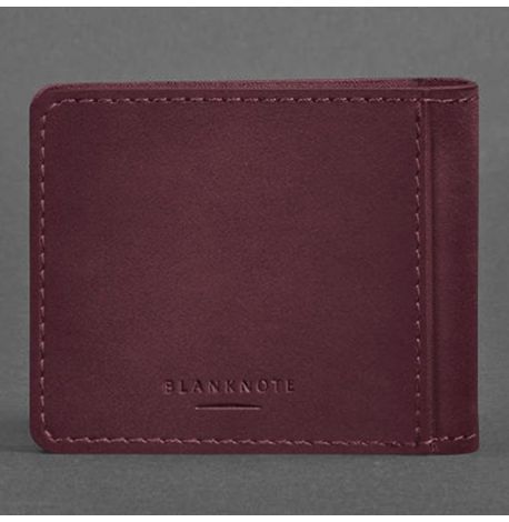 Кожаная обложка для удостоверения с гербом Украины (бордовая) кожа Crazy Horse