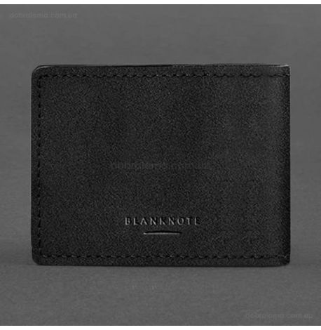 Кожаная обложка для удостоверения ГУР (черная)