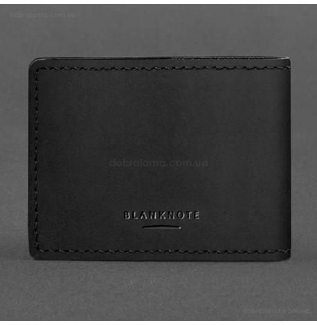 Шкіряна обкладинка для посвідчення ГУР (чорна) шкіра Crazy Horse