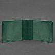 Шкіряна обкладинка для посвідчення ГУР (зелена) шкіра Crazy Horse