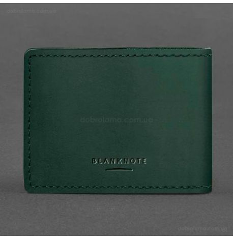 Шкіряна обкладинка для посвідчення ГУР (зелена) шкіра Crazy Horse