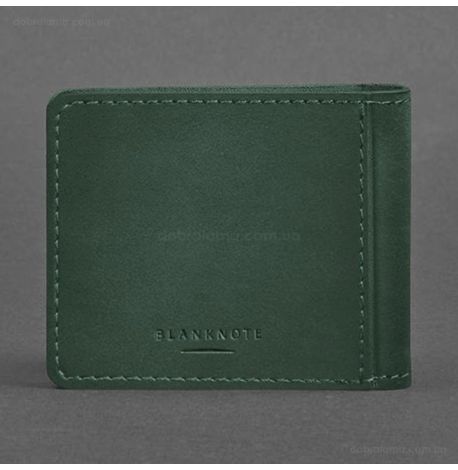 Кожаная обложка для удостоверения с гербом Украины (зеленая) кожа Crazy Horse