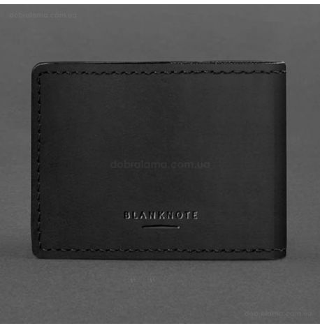 Шкіряна обкладинка для посвідчення ДСНС (чорна) шкіра Crazy Horse