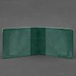 Шкіряна обкладинка для посвідчення ДСНС (зелена) шкіра Crazy Horse