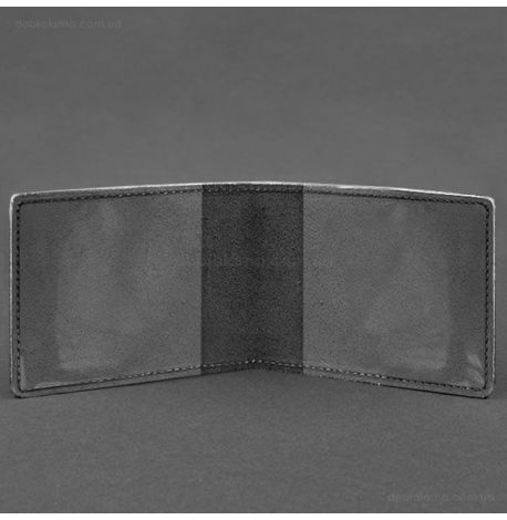 Кожаная обложка для удостоверения инвалида войны (черная)