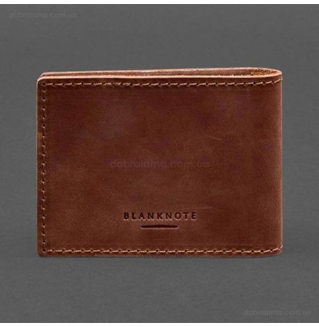 Кожаная обложка для удостоверения инвалида войны (светло-коричневая) кожа Crazy Horse