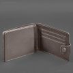 Кожаная обложка-портмоне для удостоверения УБД (темно-бежевая)