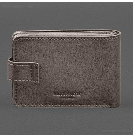 Кожаная обложка-портмоне для удостоверения УБД (темно-бежевая)