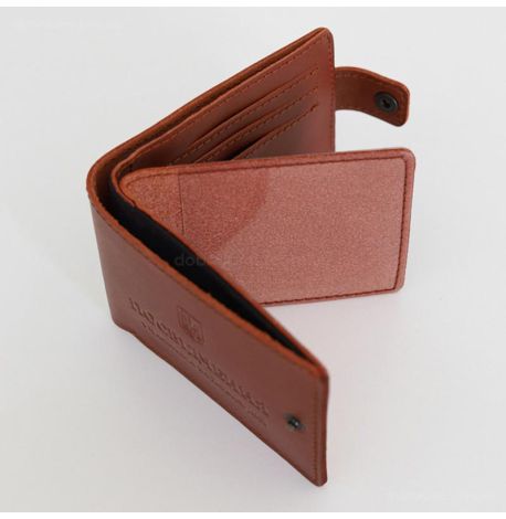 Кожаная обложка-портмоне для удостоверения УБД (светло-коричневая)