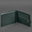 Шкіряна обкладинка-портмоне для посвідчення УБД (зелена)