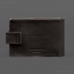Кожаная обложка-портмоне для картонного удостоверения УБД (темно-коричневая)