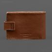 Кожаная обложка-портмоне для картонного удостоверения УБД (светло-коричневая)