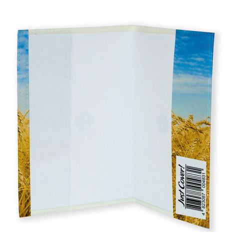 Обкладинка для військового квитка «Герб пшениця»