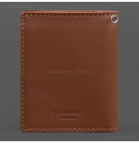 Кожаная обложка для удостоверения офицера ГПСУ (светло-коричневая)