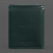 Шкіряна обкладинка для посвідчення офіцера ДПСУ (зелена)