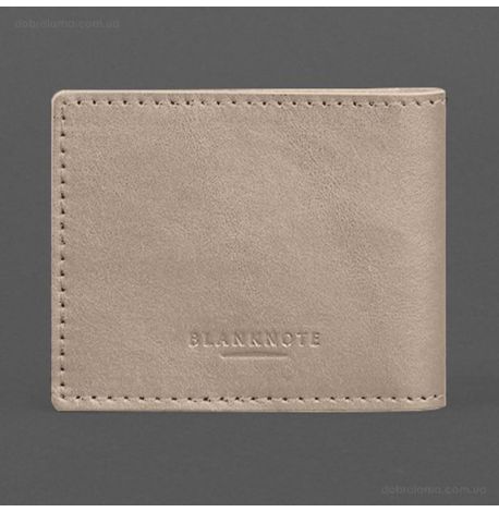 Шкіряна обкладинка для посвідчення Національної гвардії України (світло-бежева)