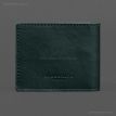 Кожаная обложка для удостоверения Национальной гвардии Украины (зеленая)