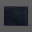 Шкіряна обкладинка для посвідчення Національної гвардії України (темно-синя)