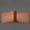 Шкіряна обкладинка для посвідчення інваліда російсько-української війни (світло-коричнева) шкіра Crazy Horse