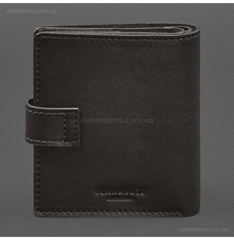 Шкіряна обкладинка-портмоне для військового квитка офіцера запасу 22.0 (темно-коричнева)