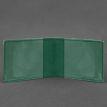 Кожаная обложка для удостоверения универсальная (зеленая) кожа Crazy Horse