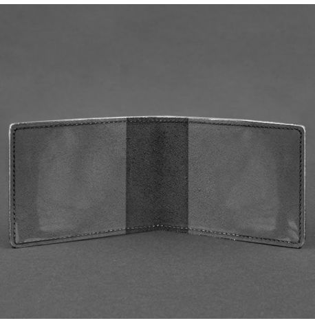 Шкіряна обкладинка для посвідчення УБД (чорна) 8,5x11,5