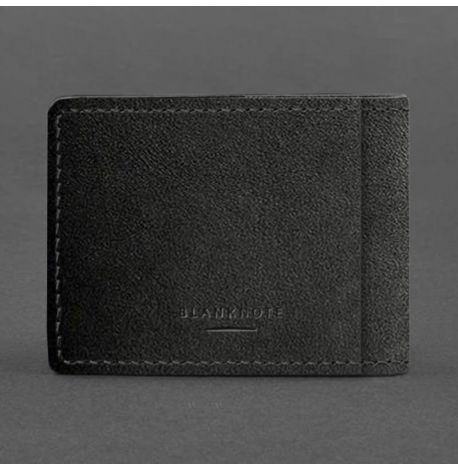 Шкіряна обкладинка для посвідчення УБД (чорна) 8,5x11,5