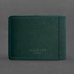 Кожаная обложка для удостоверения УБД (зеленая) 8x10,5