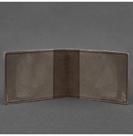 Шкіряна обкладинка для посвідчення УБД (темно-коричнева) 8x10,5, шкіра Crazy Horse