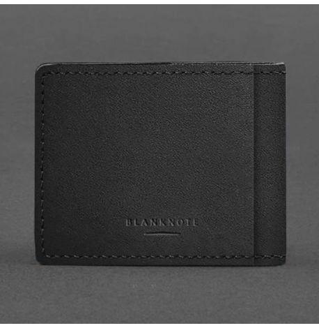 Кожаная обложка для разрешения на оружие (черная) 7,8х10,2