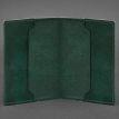 Шкіряна обкладинка для посвідчення офіцера 9.0 (зелена) шкіра Crazy Horse