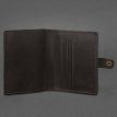 Кожаная обложка-портмоне для удостоверения офицера 11.0 (темно-коричневая)