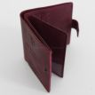 Кожаная обложка-портмоне для удостоверения офицера 11.0 (бордовая) кожа Crazy Horse