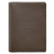 Шкіряна обкладинка-органайзер для документів 6.1 (темно-бежева), шкіра Krast