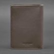 Шкіряна обкладинка-органайзер для документів 6.1 (темно-бежева), шкіра Krast