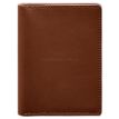 Кожаная обложка-органайзер для документов 6.1 (светло-коричневая), кожа Krast