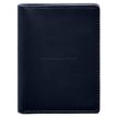 Шкіряна обкладинка-органайзер для документів 6.1 (темно-синя), шкіра Krast